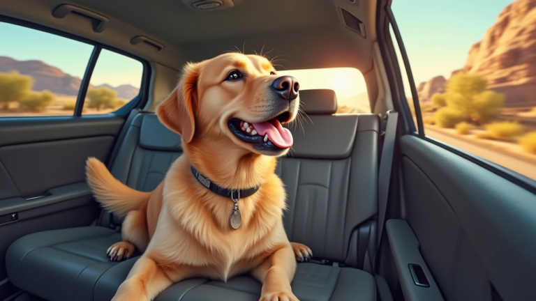 Ensure your furry friend’s safety with our Adjustable Pet Safety Car Seat Belt.